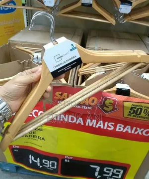 Photo - Beautiful Slim Wood Hangers