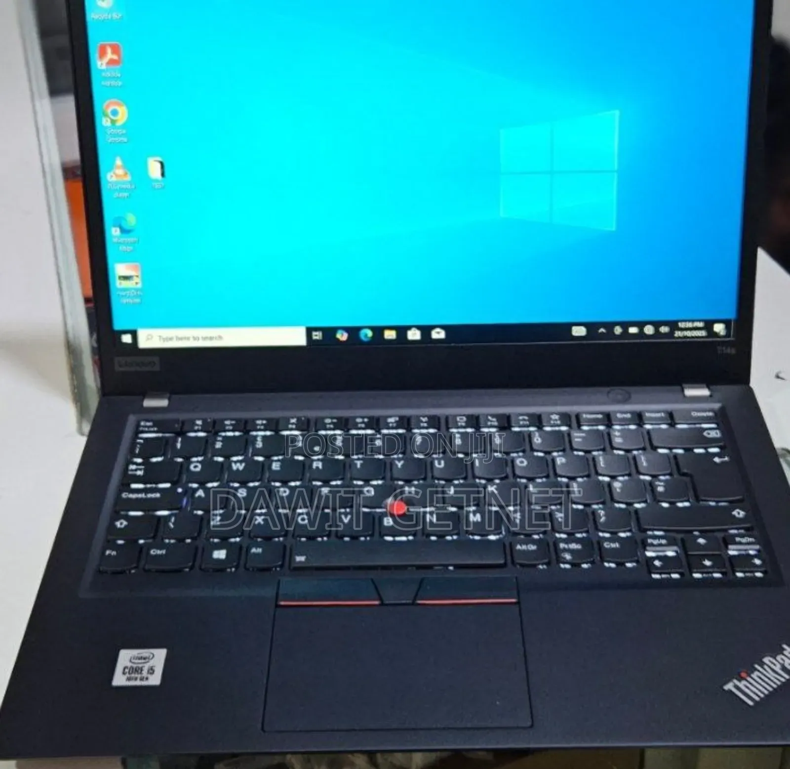 New Laptop Lenovo Thinkpad T14s Gen 2 8GB Intel Core I5 SSD 256GB