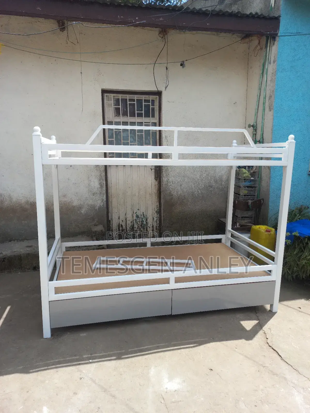 ተደራራቢ አልጋ 100cm