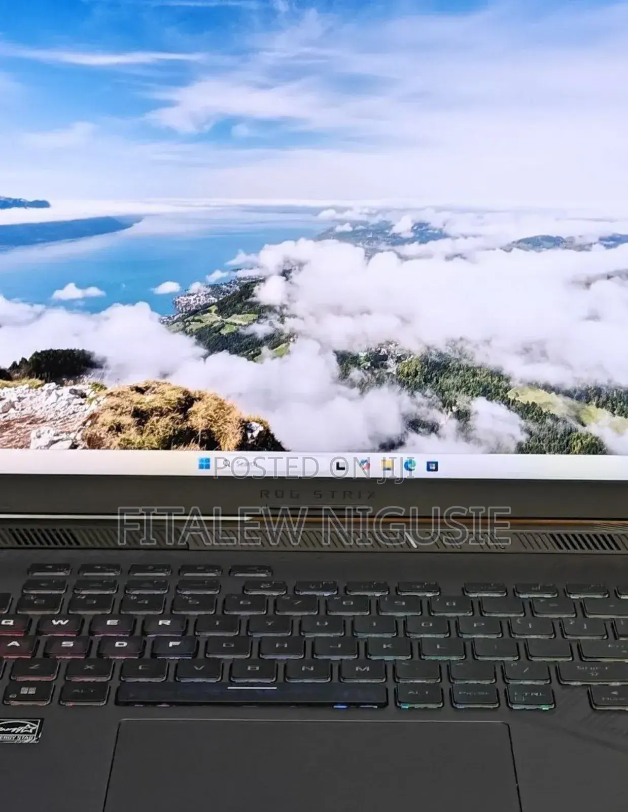 New Laptop Asus ROG Strix G15 16GB Intel Core I9 SSD 1T