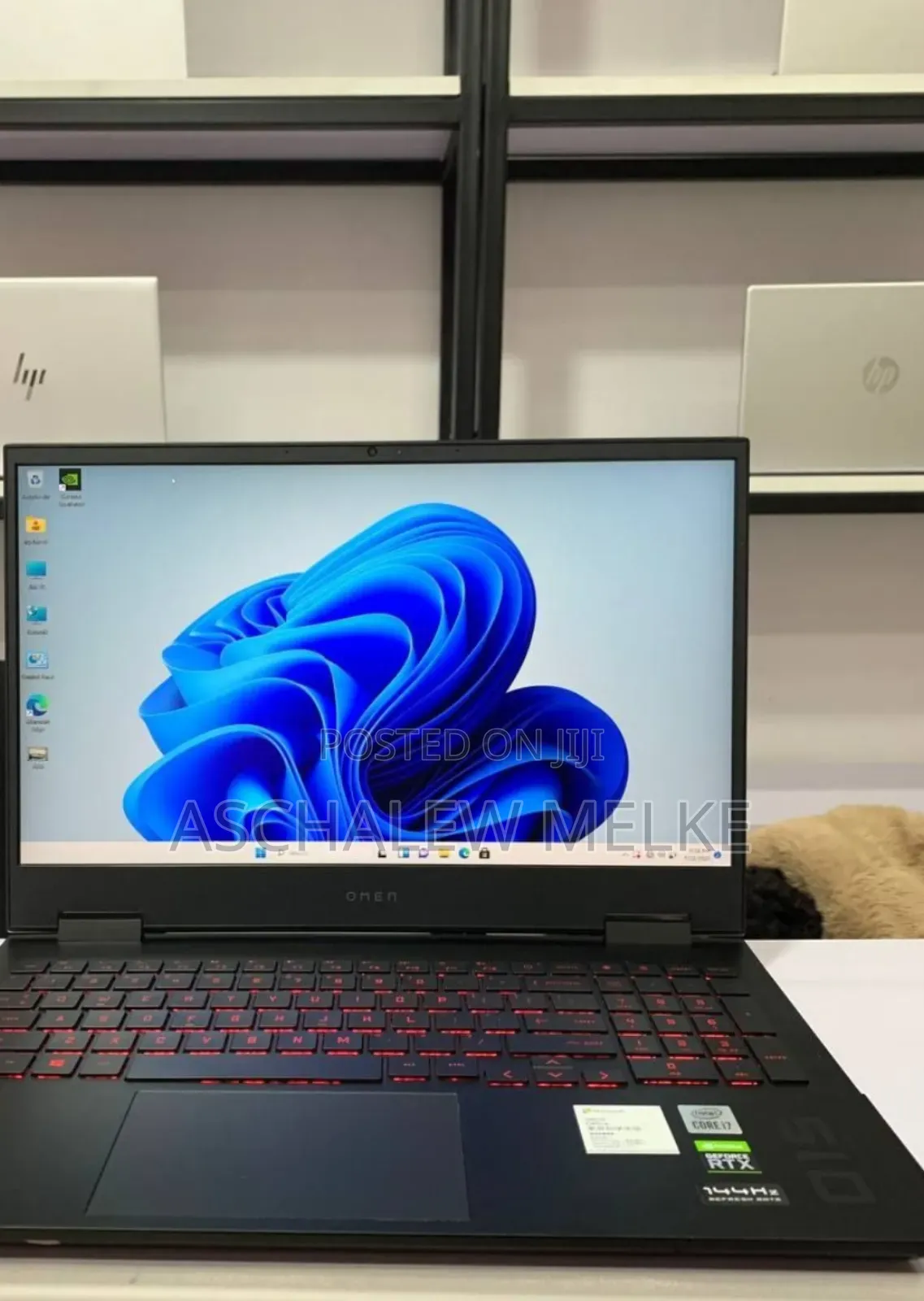 New Laptop HP Omen 15 16GB Intel Core I7 SSD 512GB