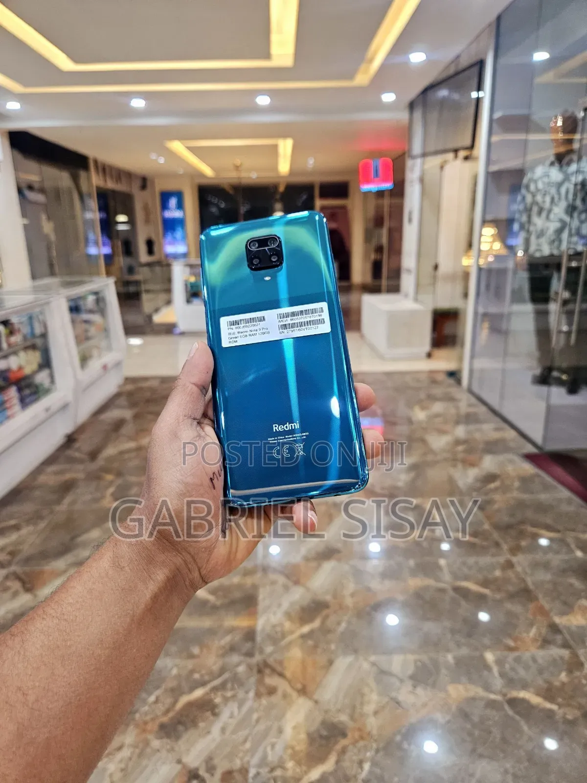 New Xiaomi Redmi Note 9 Pro 128 GB Blue