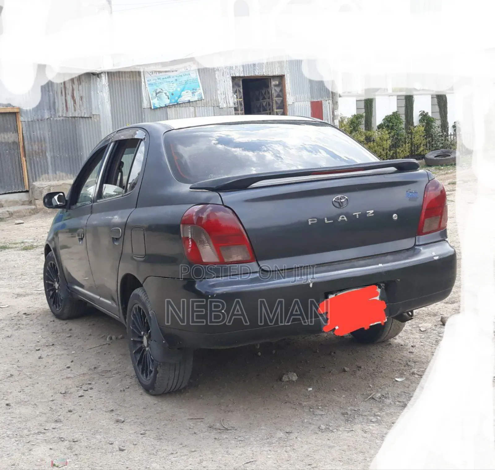 Toyota Platz 1.0 FWD 2001 Black