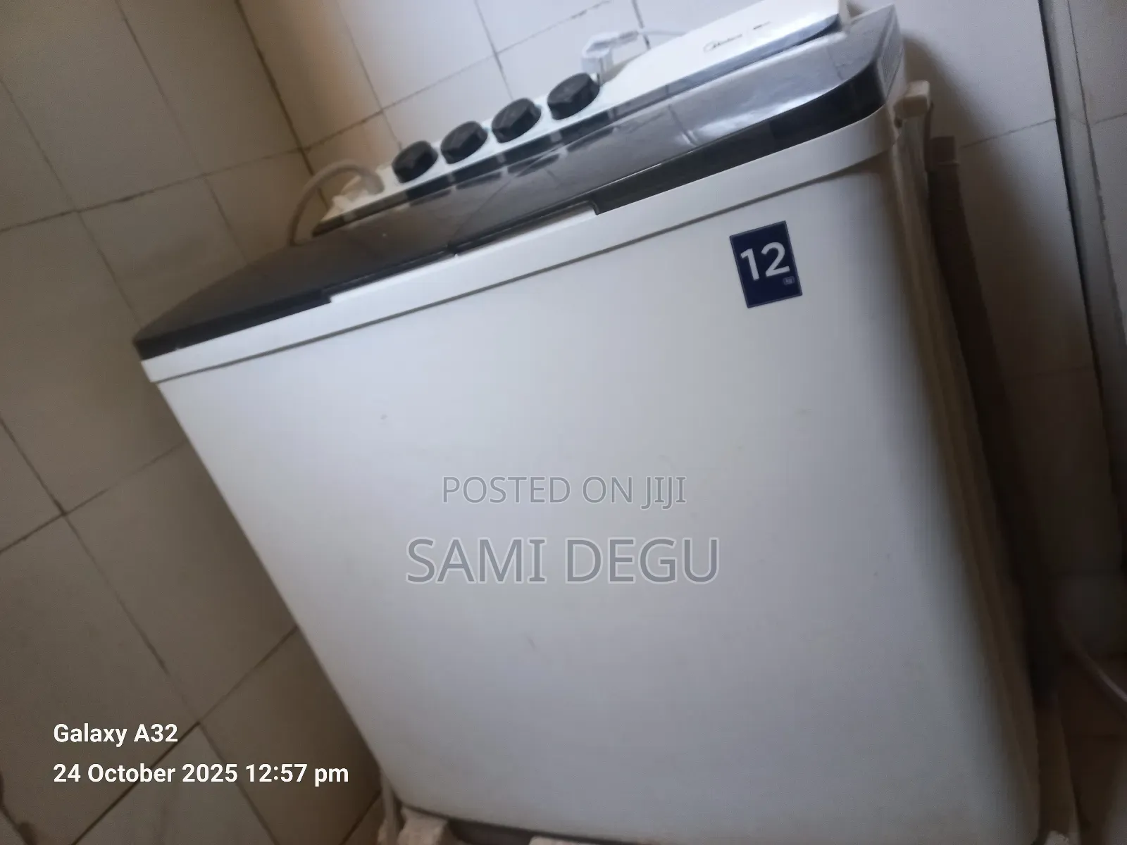 Media 12 Kg Washing Machine