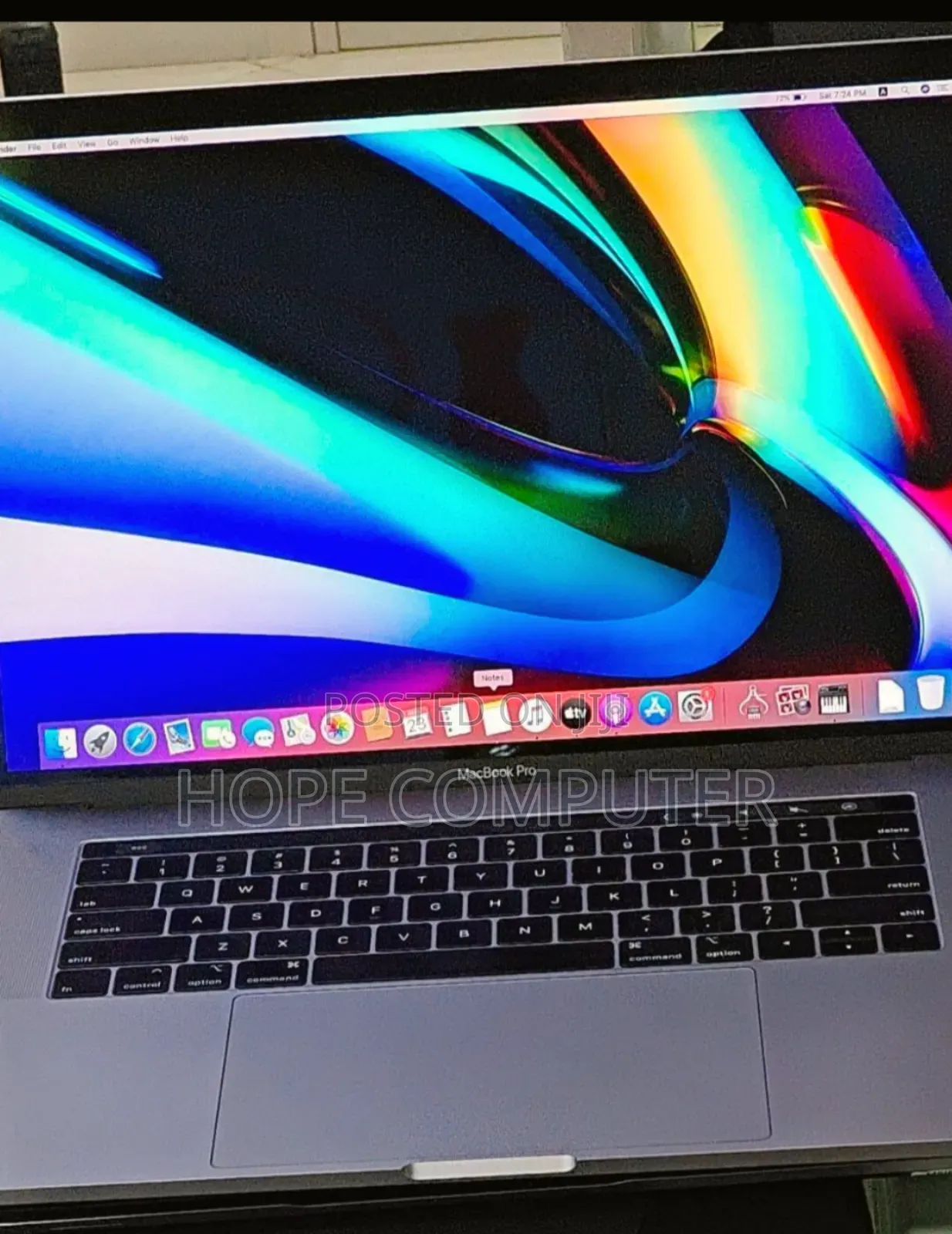New Laptop Apple MacBook Pro 2019 32GB Intel Core I9 SSD 512GB