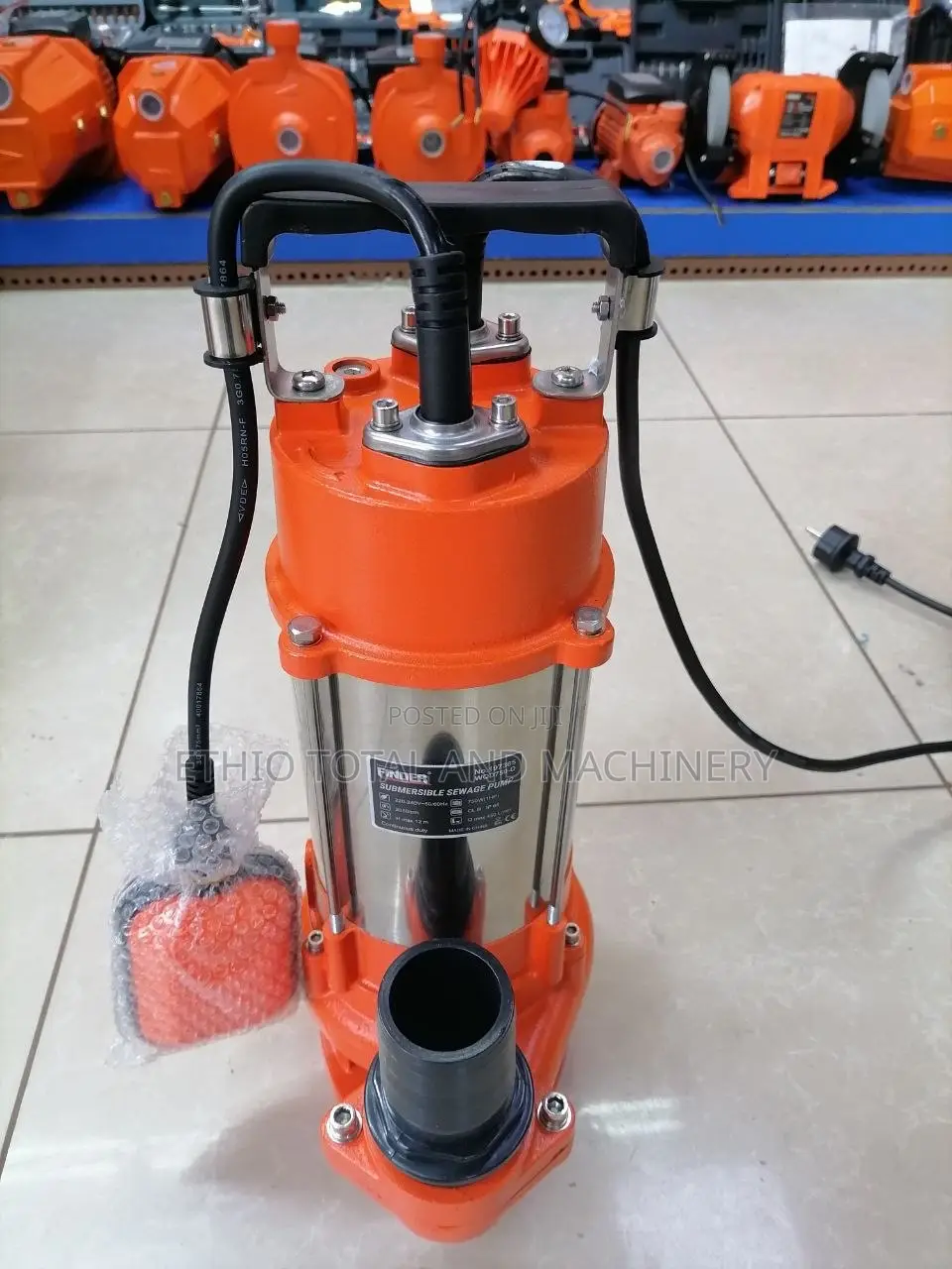 Finder Submersible Sewage Pump