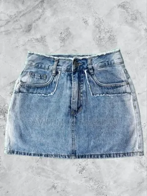 Photo - Jeans and Cotton Mini-Skirts