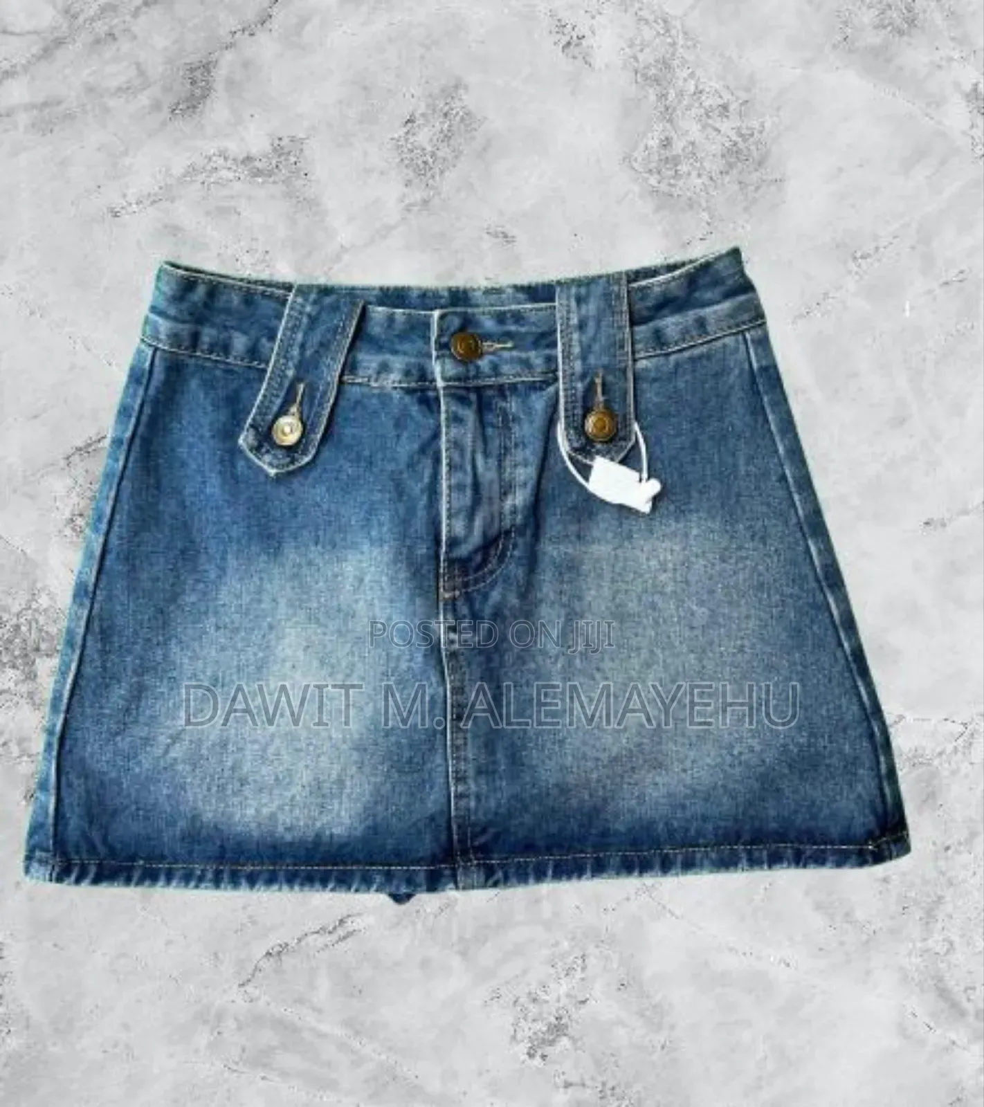 Jeans and Cotton Mini-Skirts