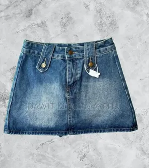 Jeans and Cotton Mini-Skirts