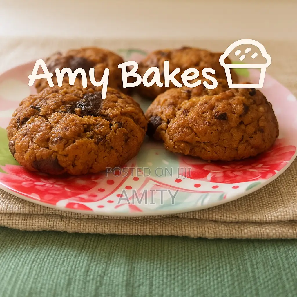 Peanutbutter Oatmeal Honey Chocolate Cookies