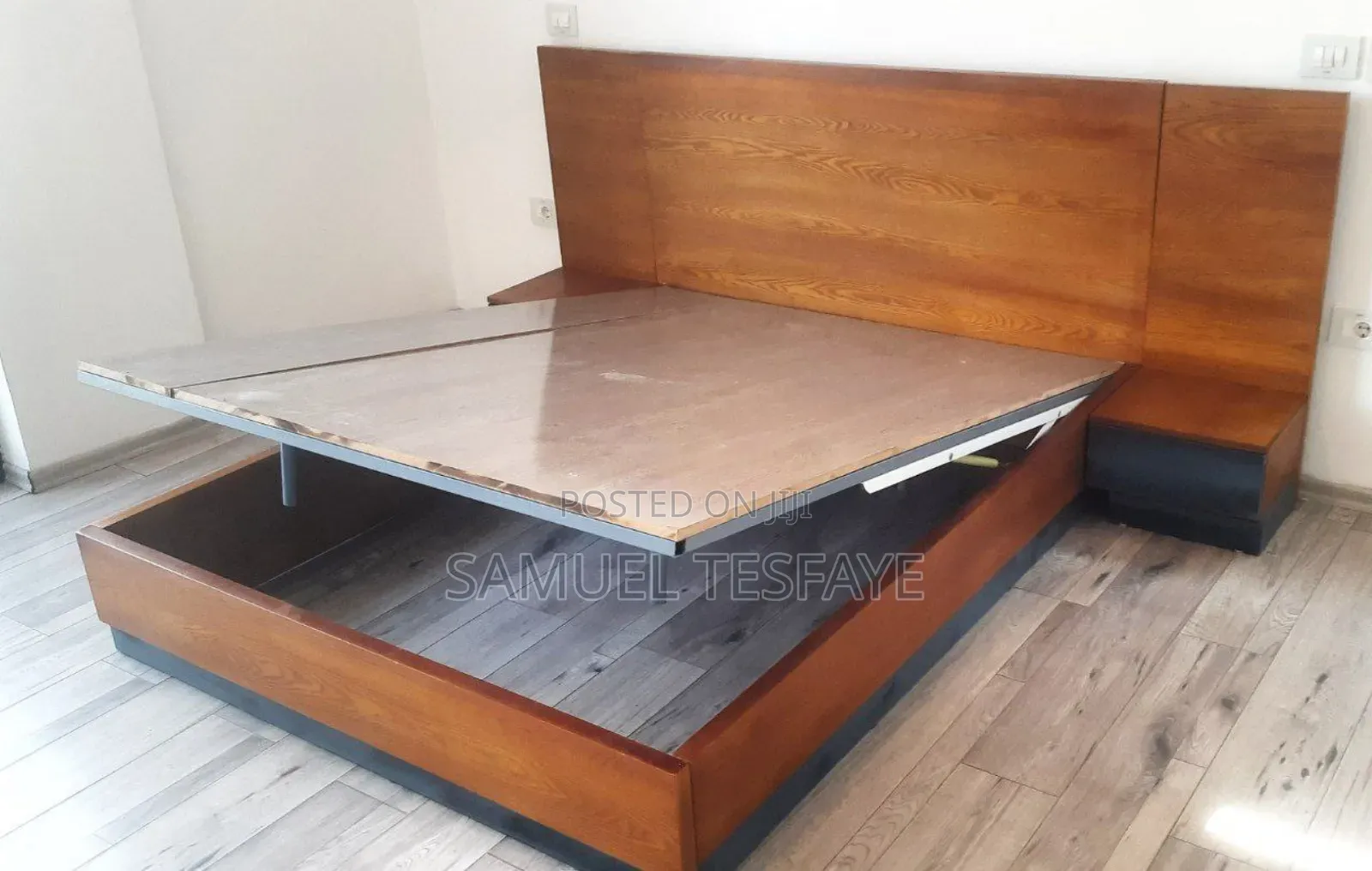 1m80 Bed With Lifting Up