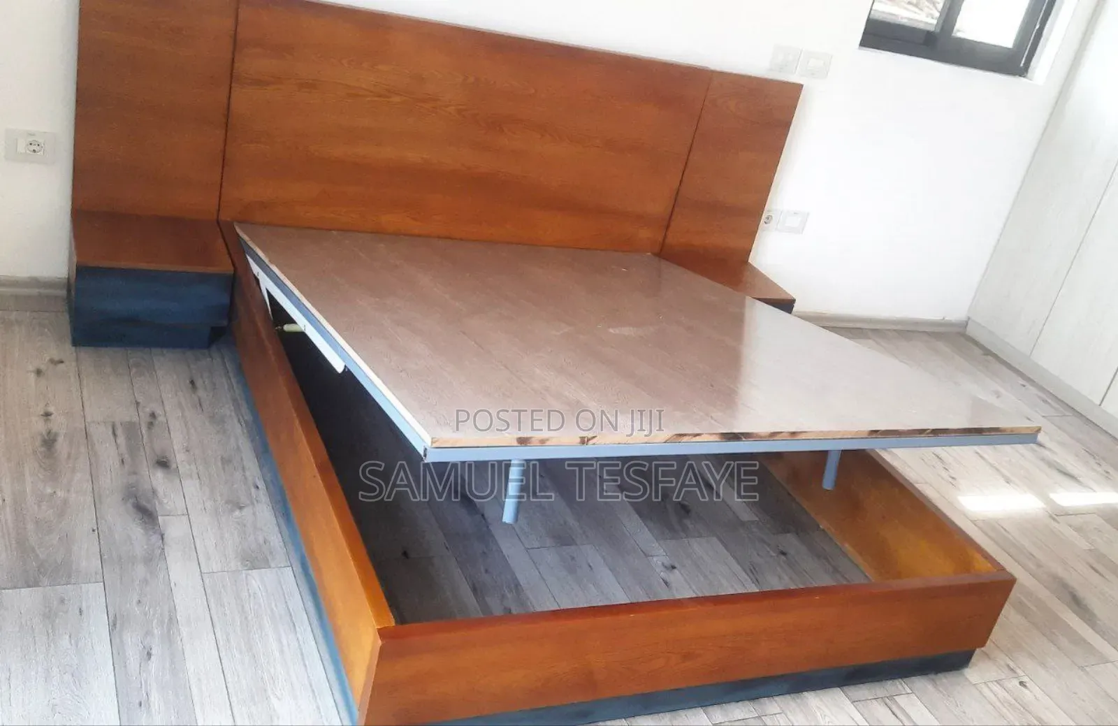 1m80 Bed With Lifting Up