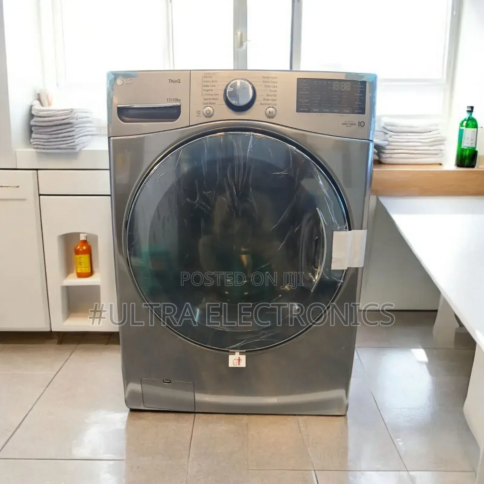 Lg Automatic Washing 17/10kg Steam Cycle Normal