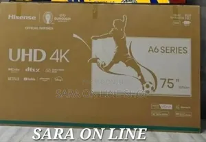 Photo - ☆Hisence 75" A6 Series Uhd Tv ●New Model ●5year Warranty