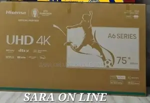 ☆Hisence 75" A6 Series Uhd Tv ●New Model ●5year Warranty