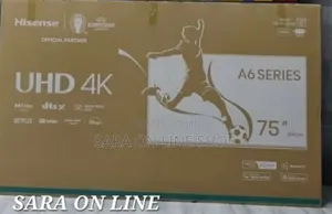 ☆Hisence 75" A6 Series Uhd Tv ●New Model ●5year Warranty