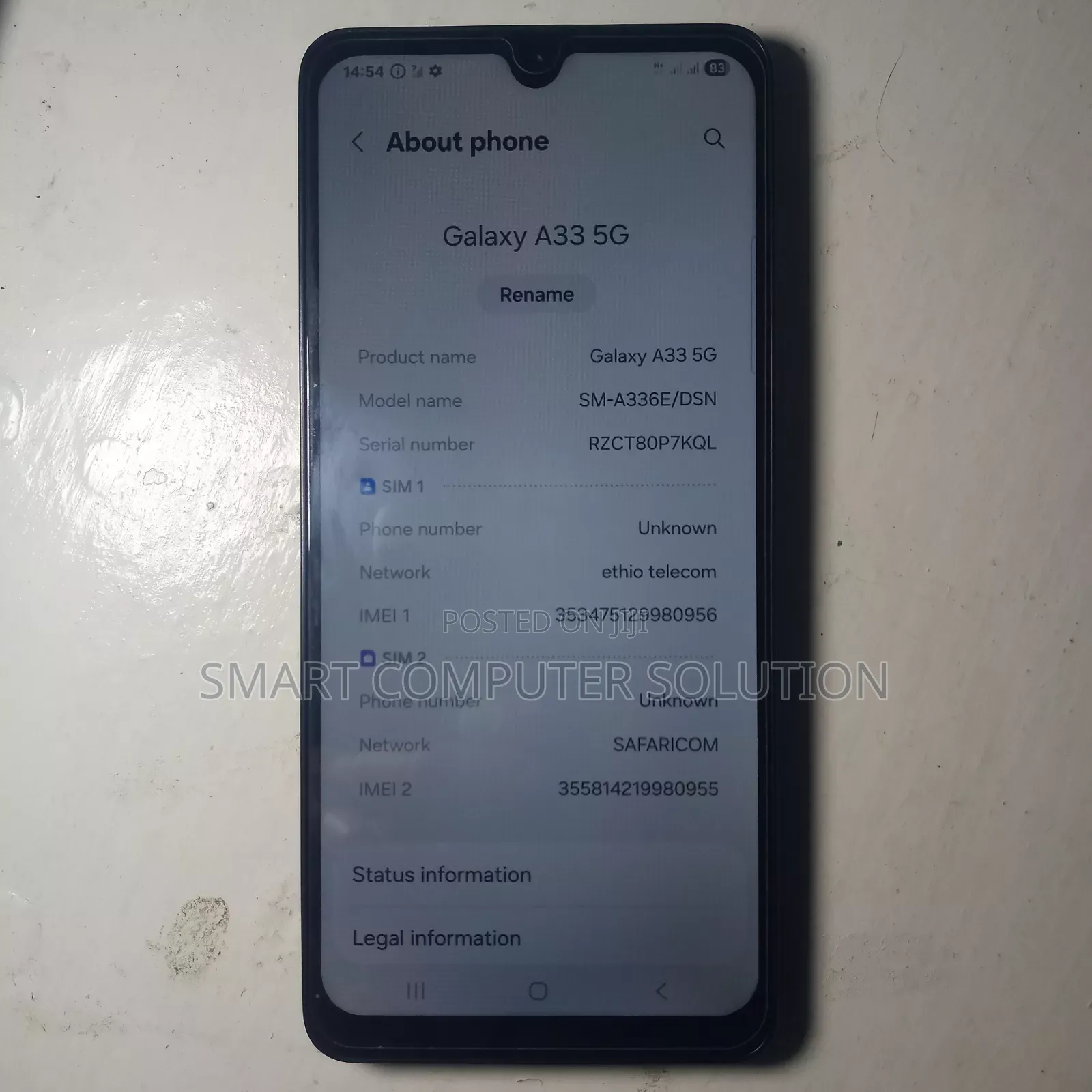 Samsung Galaxy A33 5G 128 GB Black
