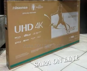 Photo - Hisence 55" A6 Series Uhd Smart Tv ##New Model Free Delivery