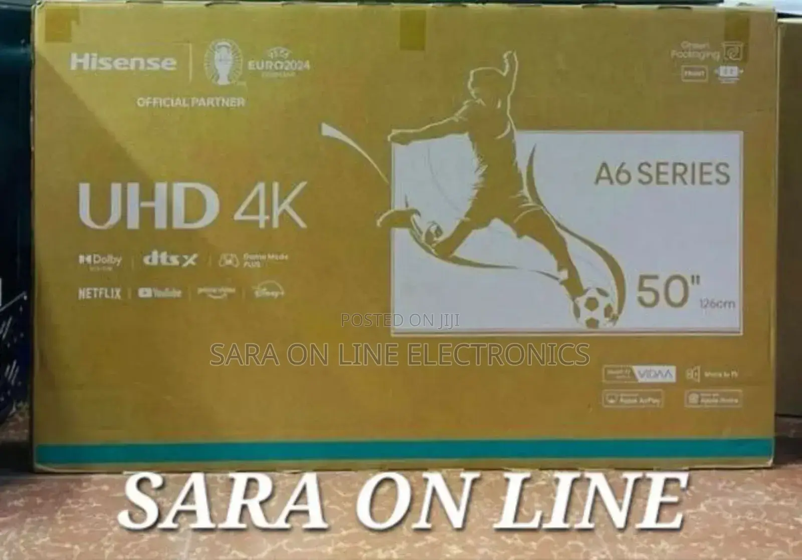 Hisence 55" Uhd Android Tv 5year Warranty Free Delivery