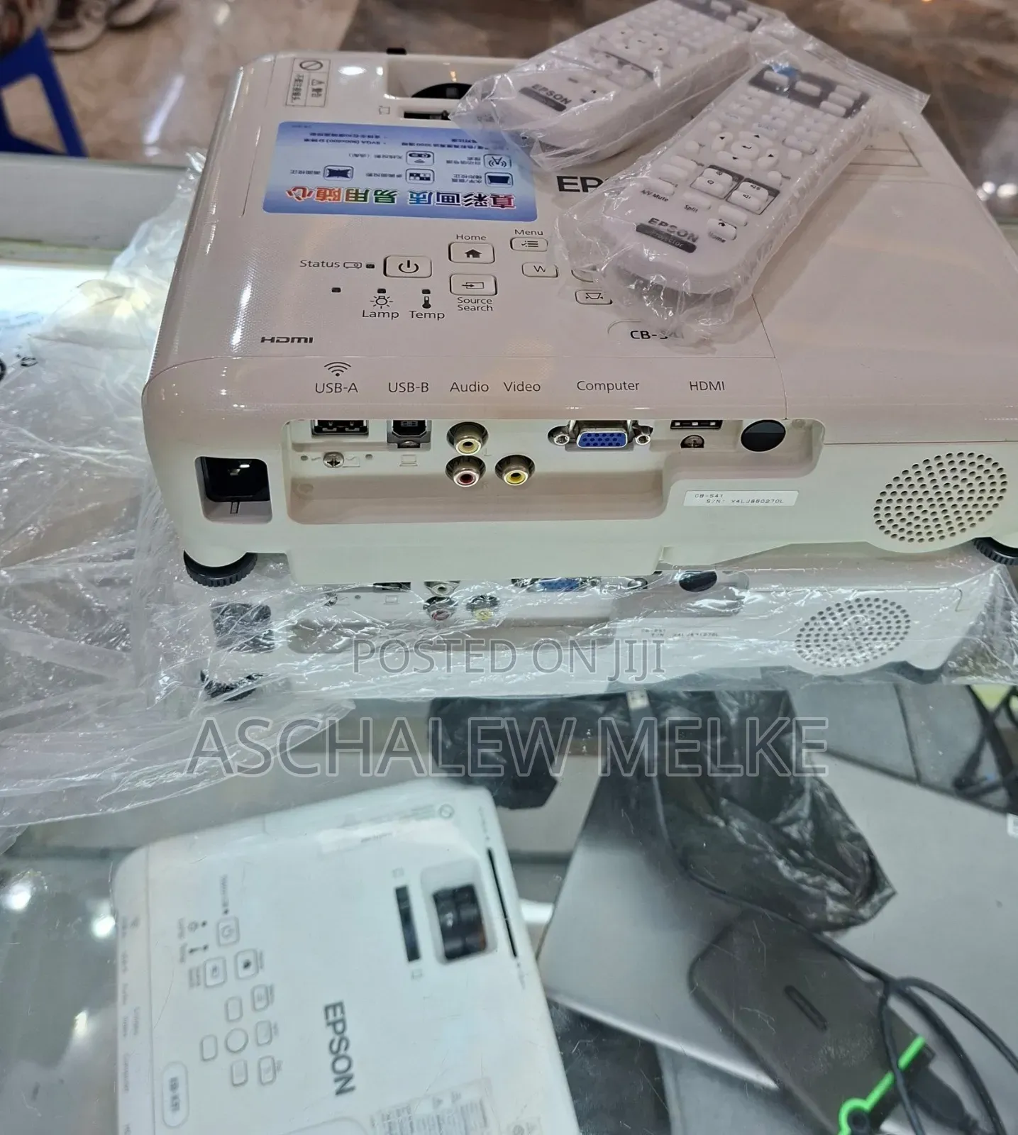 Brand New 
Epson Projector 
 2 Pieces Available 
Model Name: Eb-S