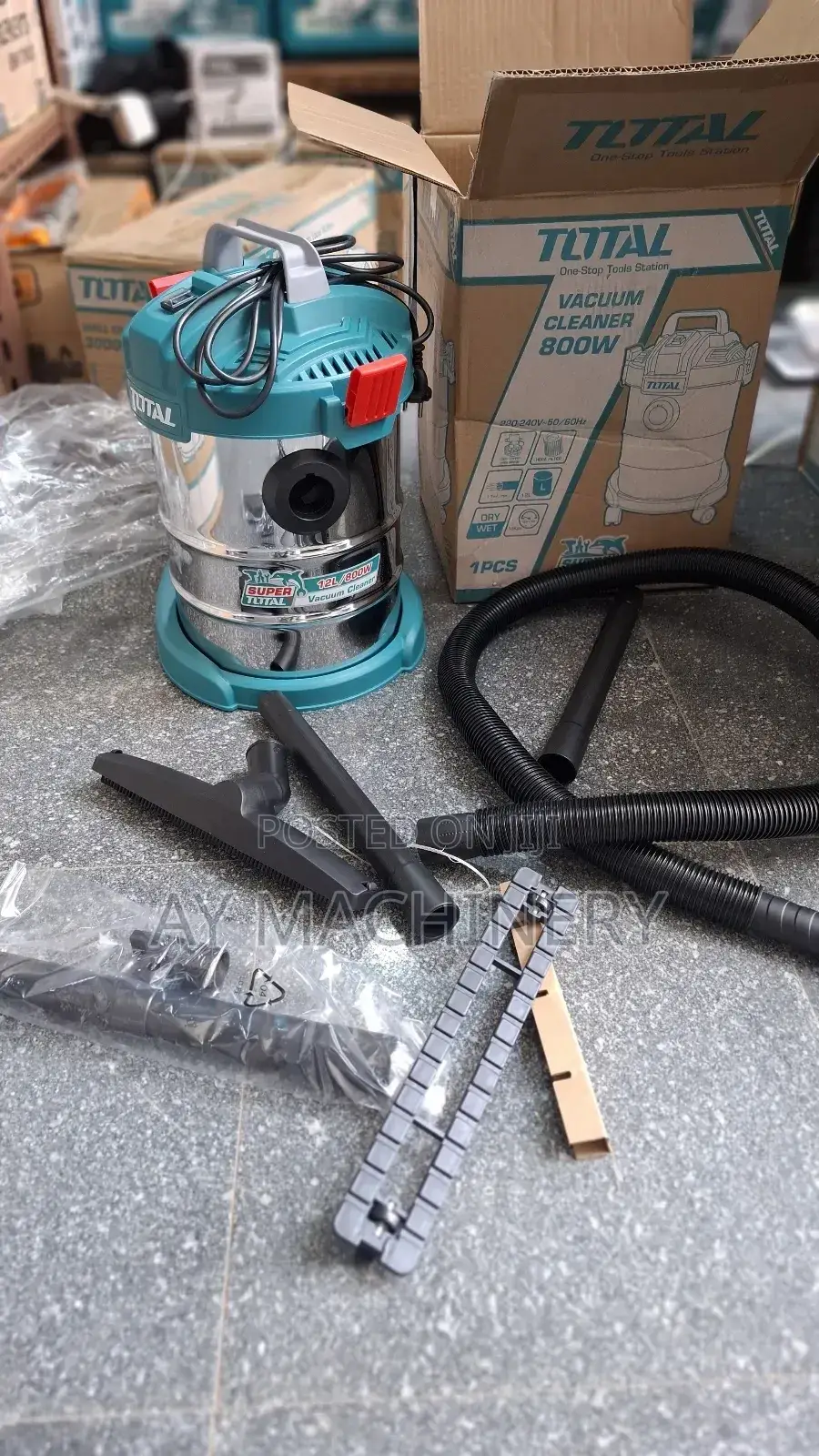 Total 12litre Vaccum Dry and Wet ለእርጥብ እና ደረቅ