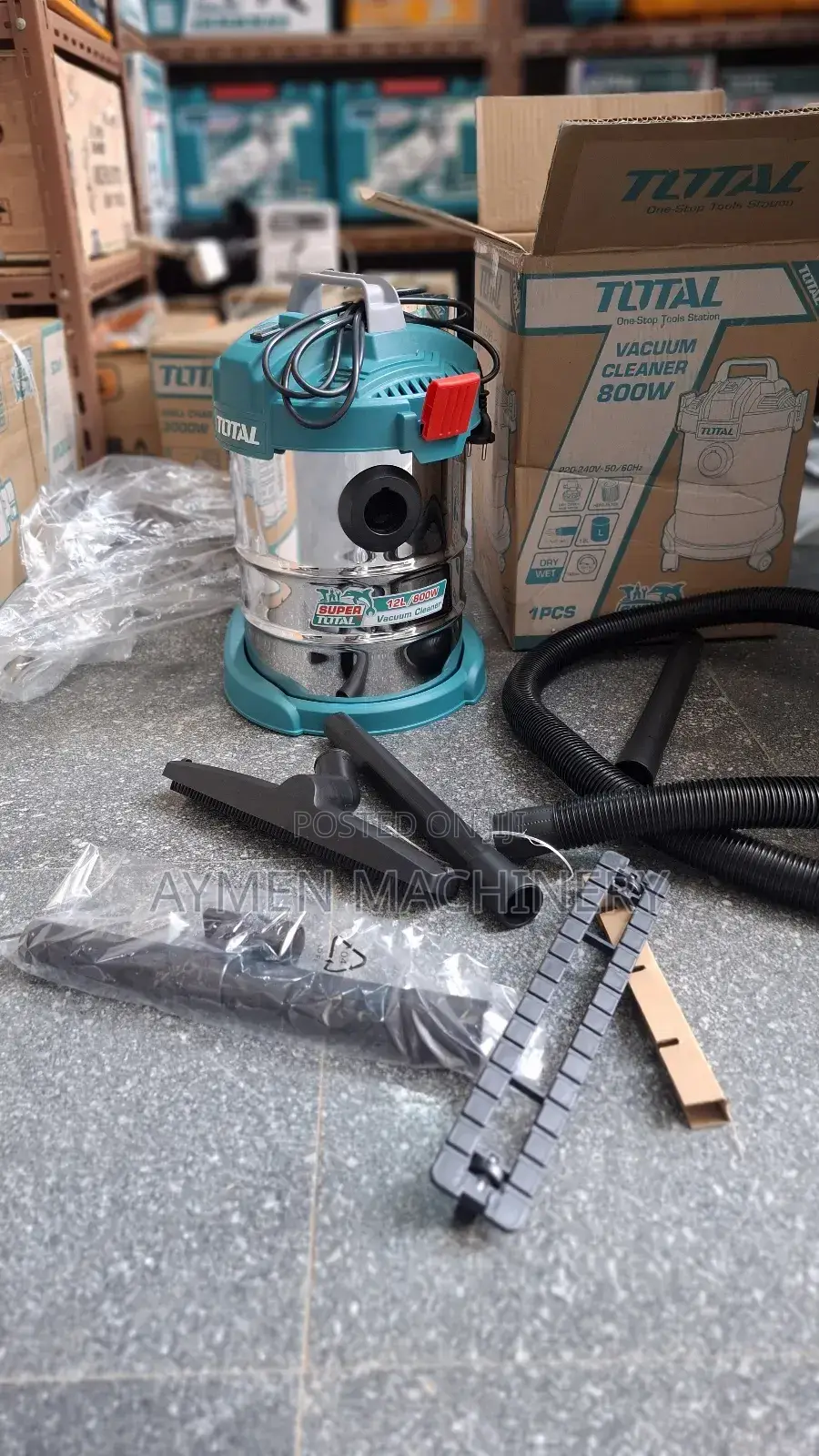 Total 12litre Vaccum Dry and Wet ለእርጥብ እና ደረቅ