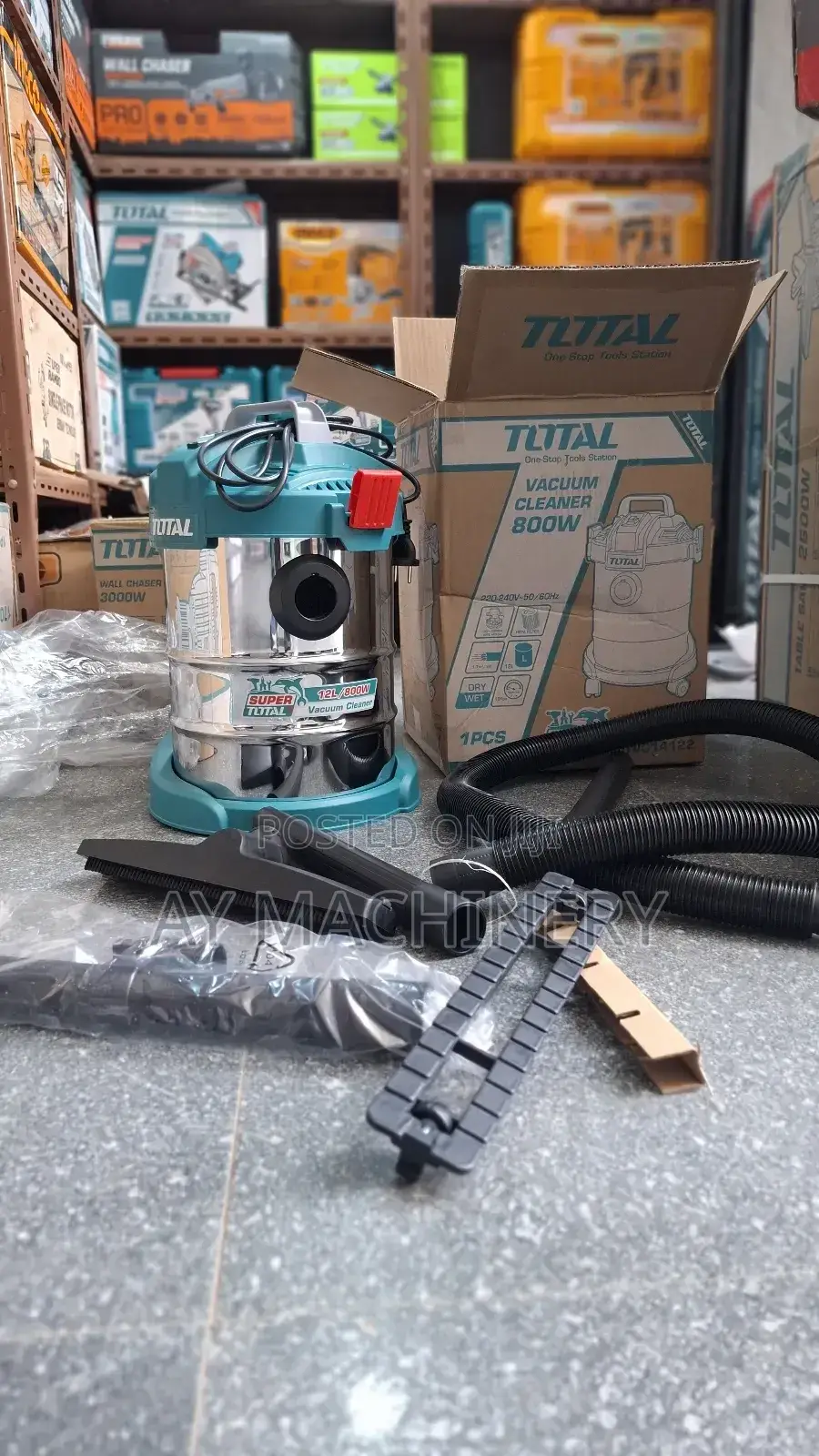 Total 12litre Vaccum Dry and Wet ለእርጥብ እና ደረቅ