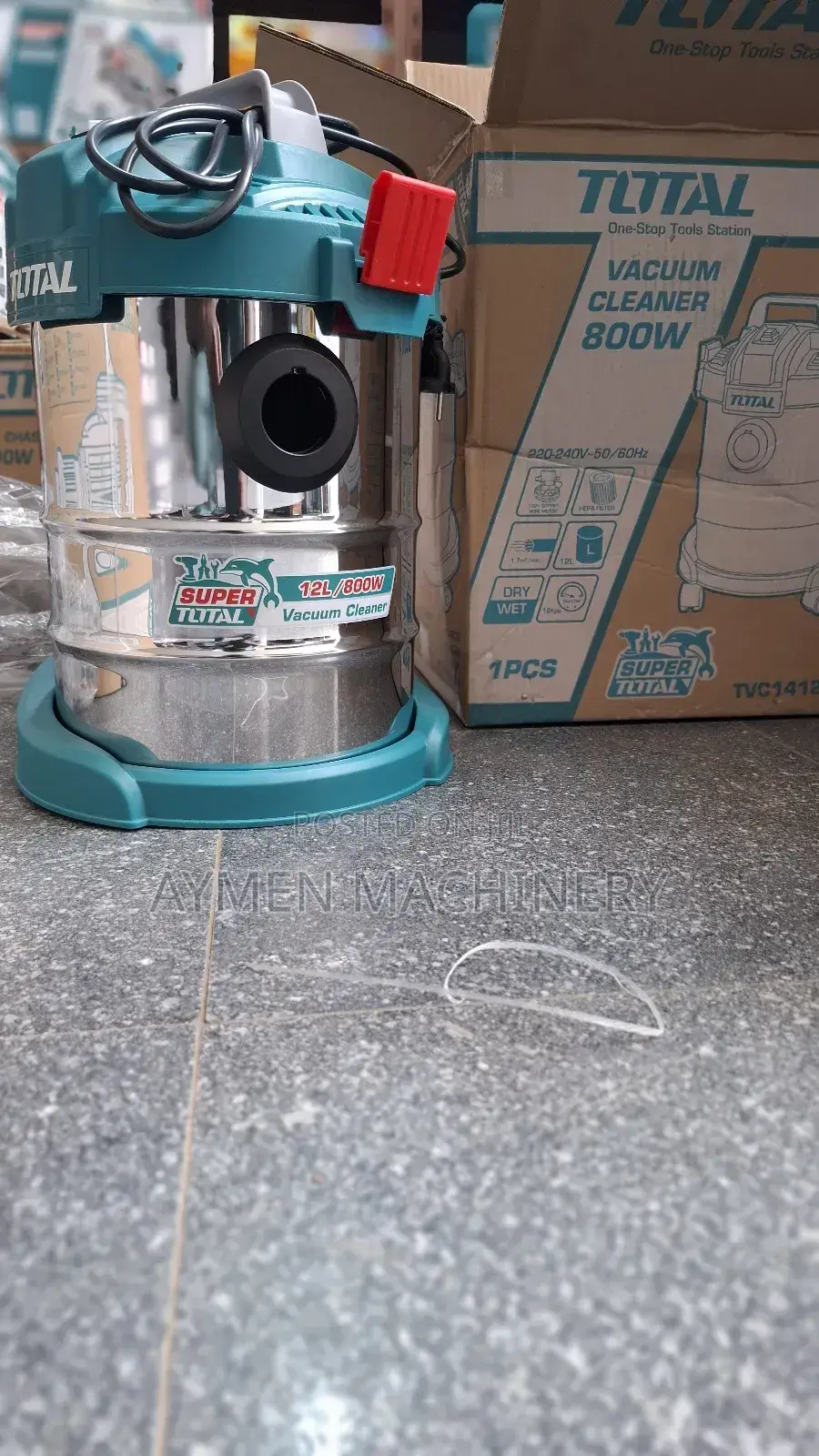 Total 12litre Vaccum Dry and Wet ለእርጥብ እና ደረቅ