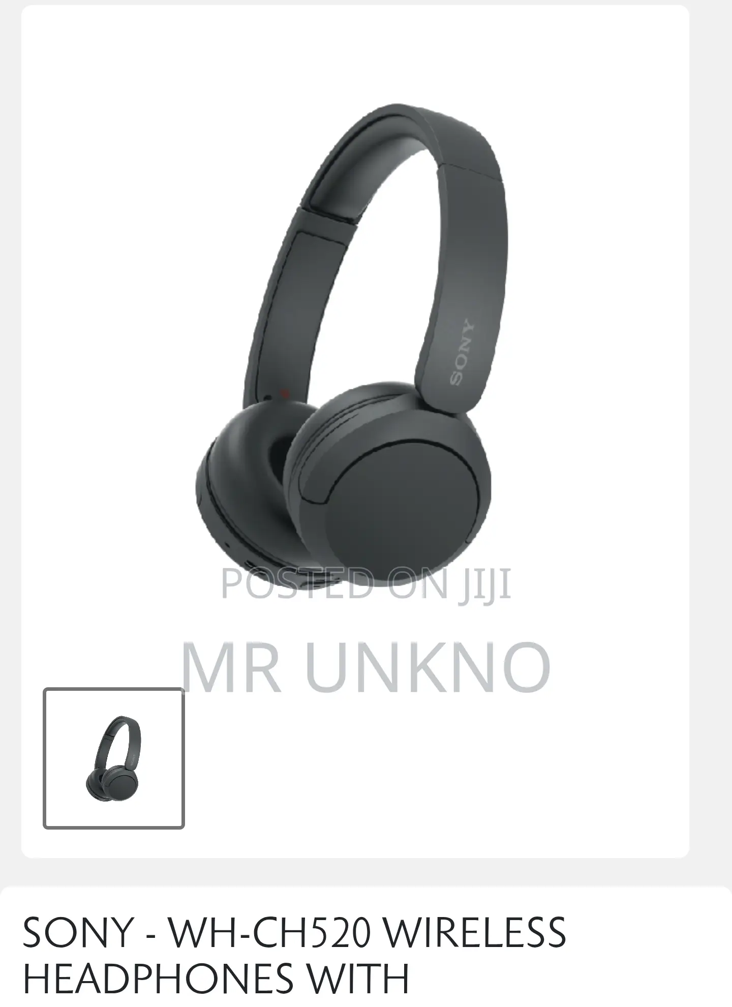 Sony - Wh-ch520 Wireless Headphones With