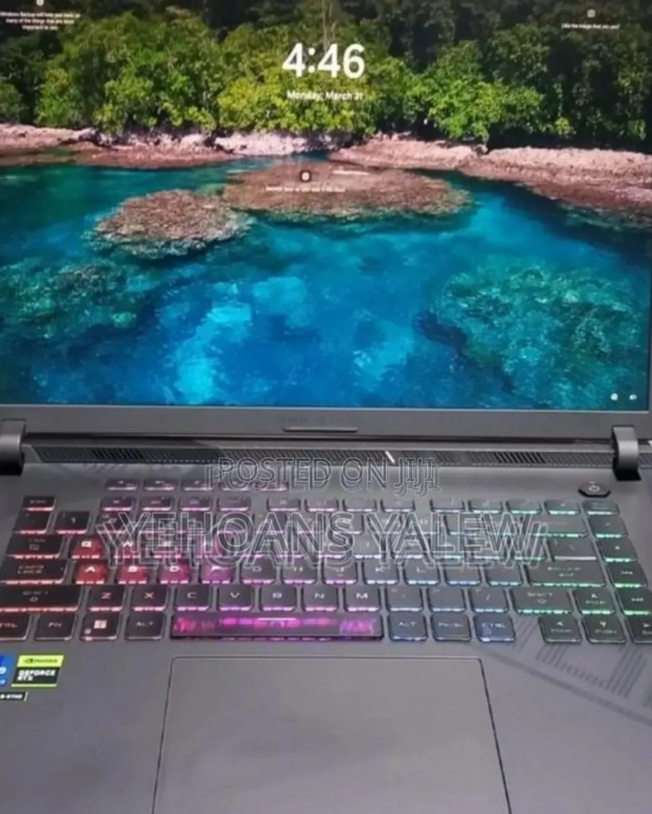 New Laptop Asus ROG Strix G16 G614 16GB Intel Core i7 SSD 1T