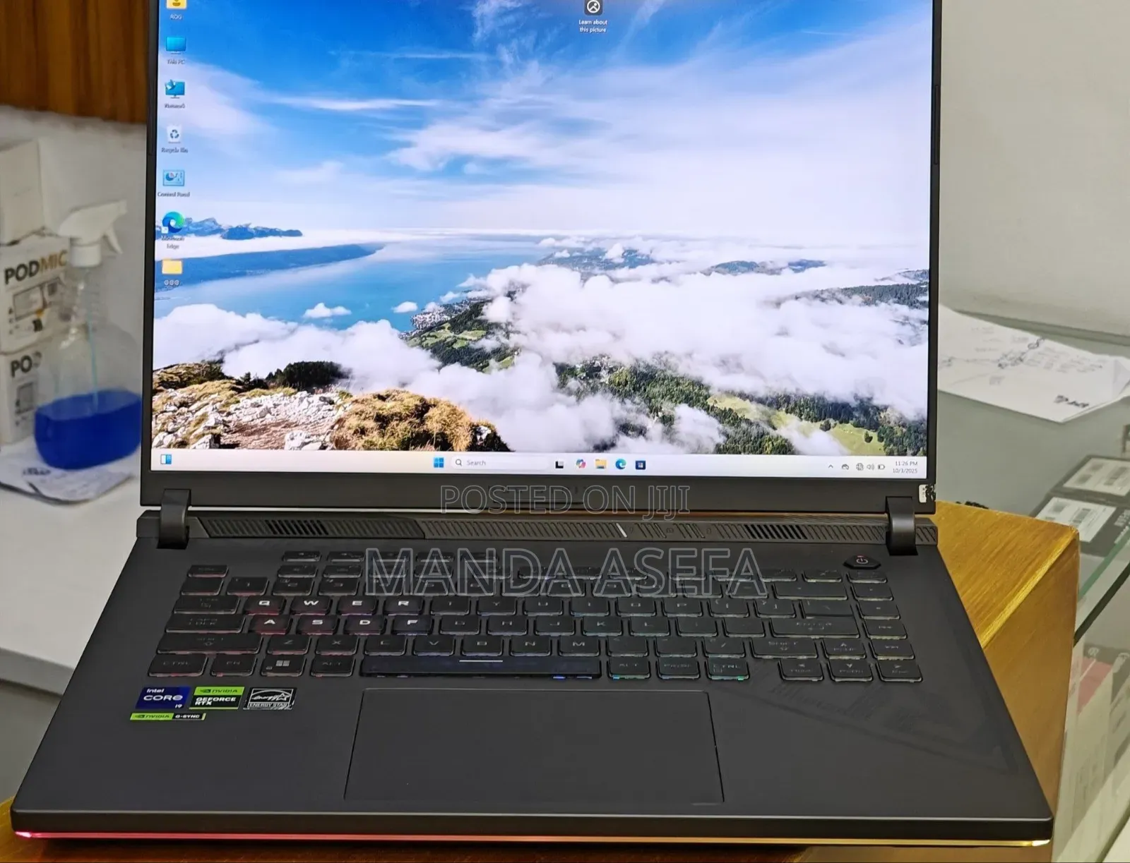 New Laptop Asus ROG Strix G16 G614 16GB Intel Core I9 SSD 1T