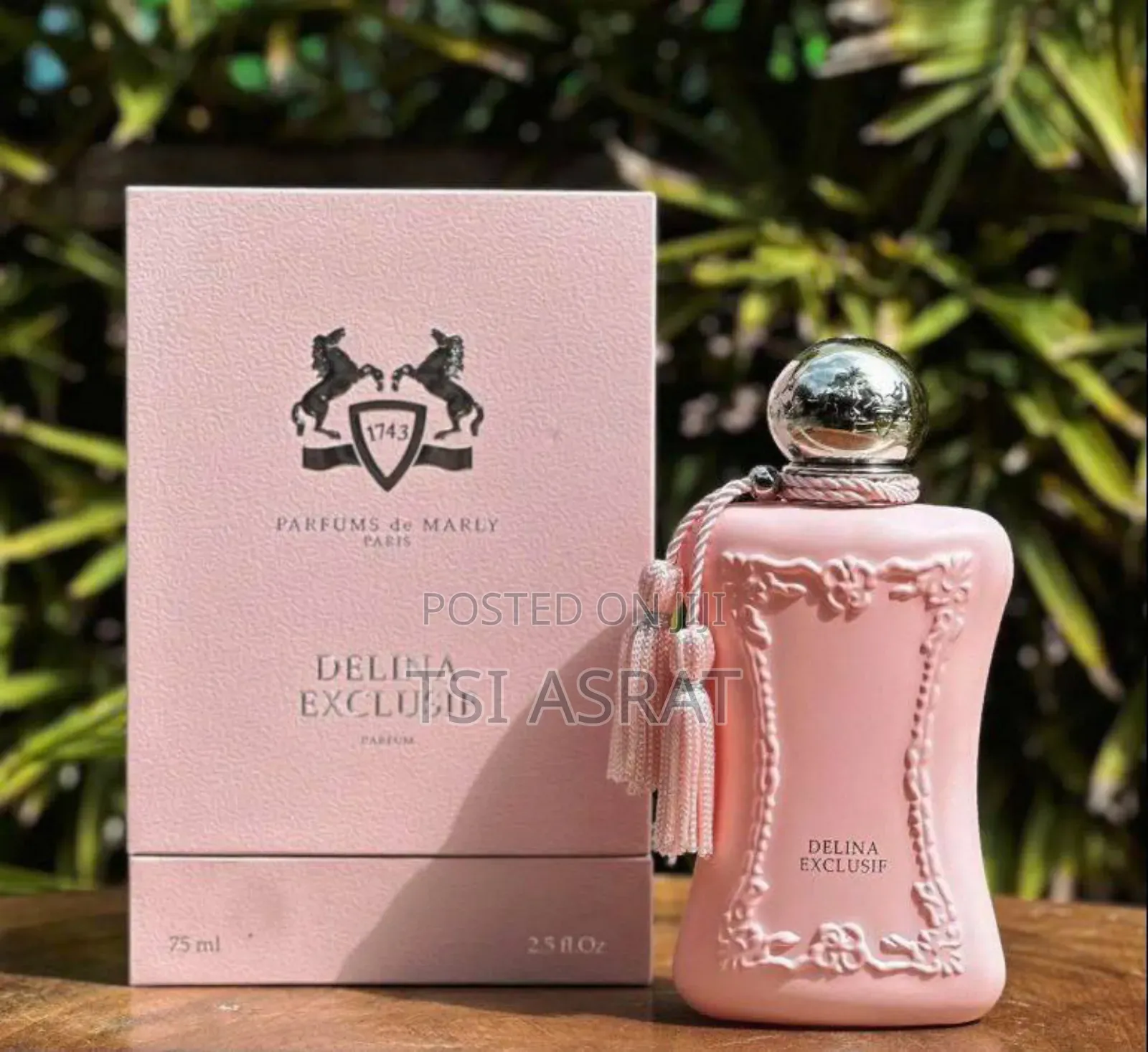  Delina Exclusif
 Extion Royale 
 75 Ml 
 Perfume (ሽቶ)