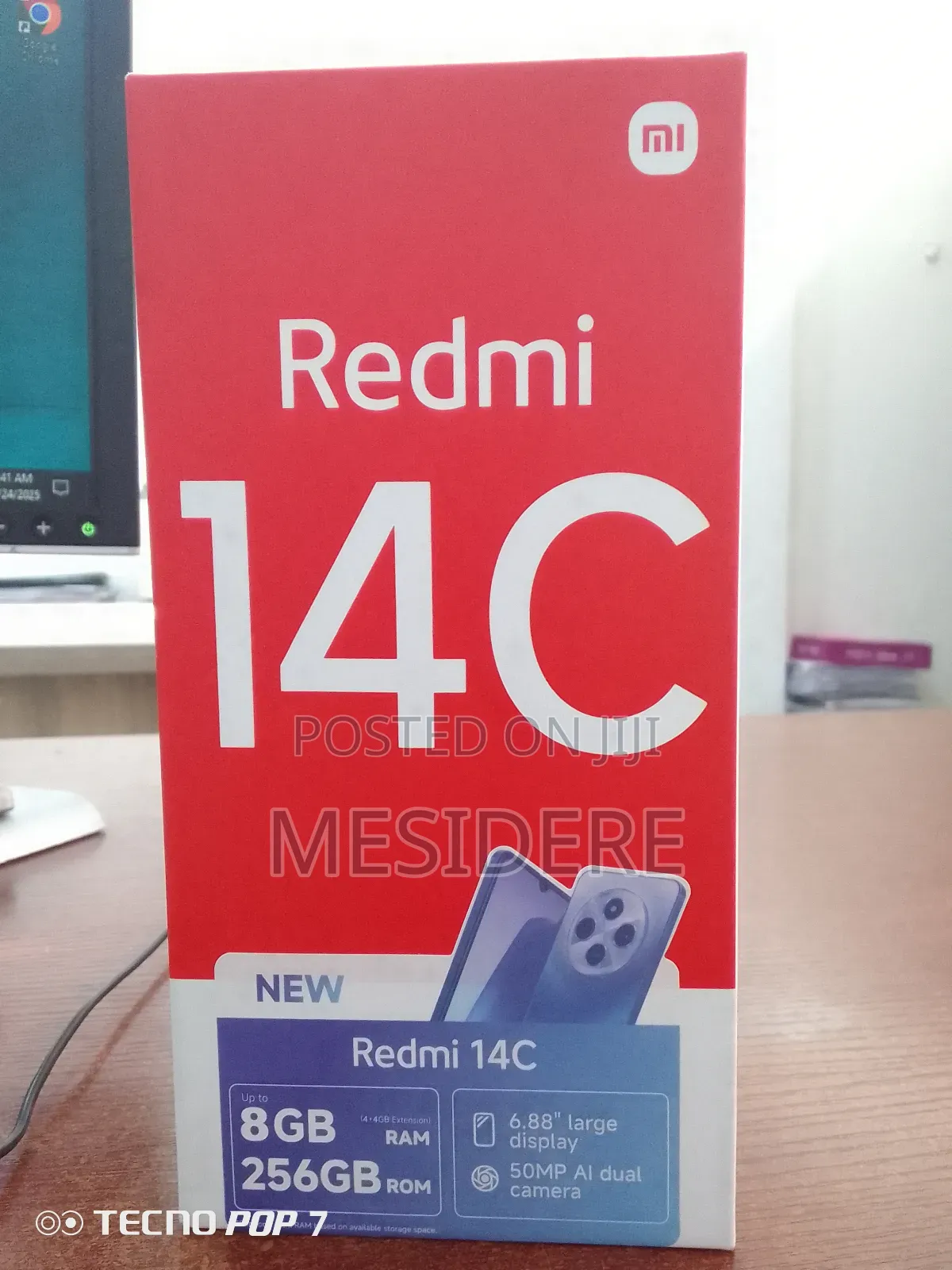 New Xiaomi Redmi 14C 256 GB Black