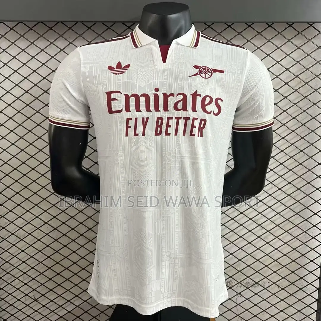 Arsenal White Jersey