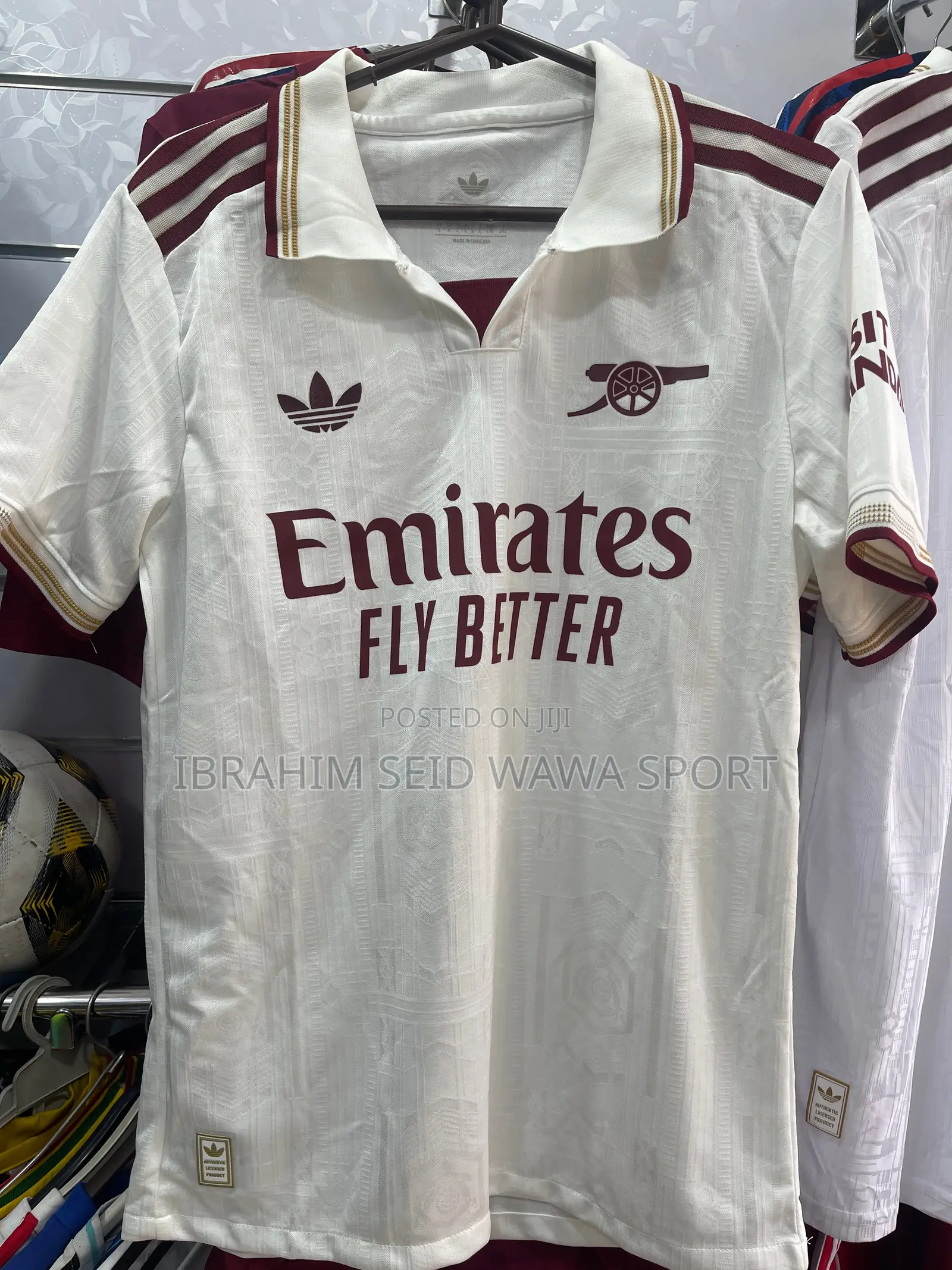 Arsenal White Jersey