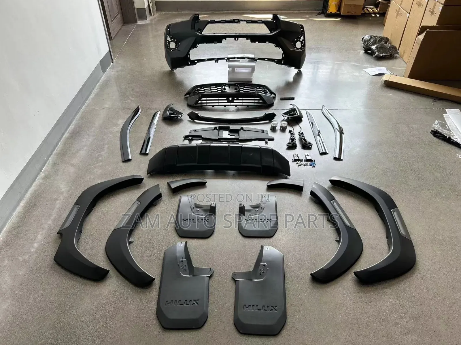 Exterior Upgrade Kit for Toyota Hilux Z Type