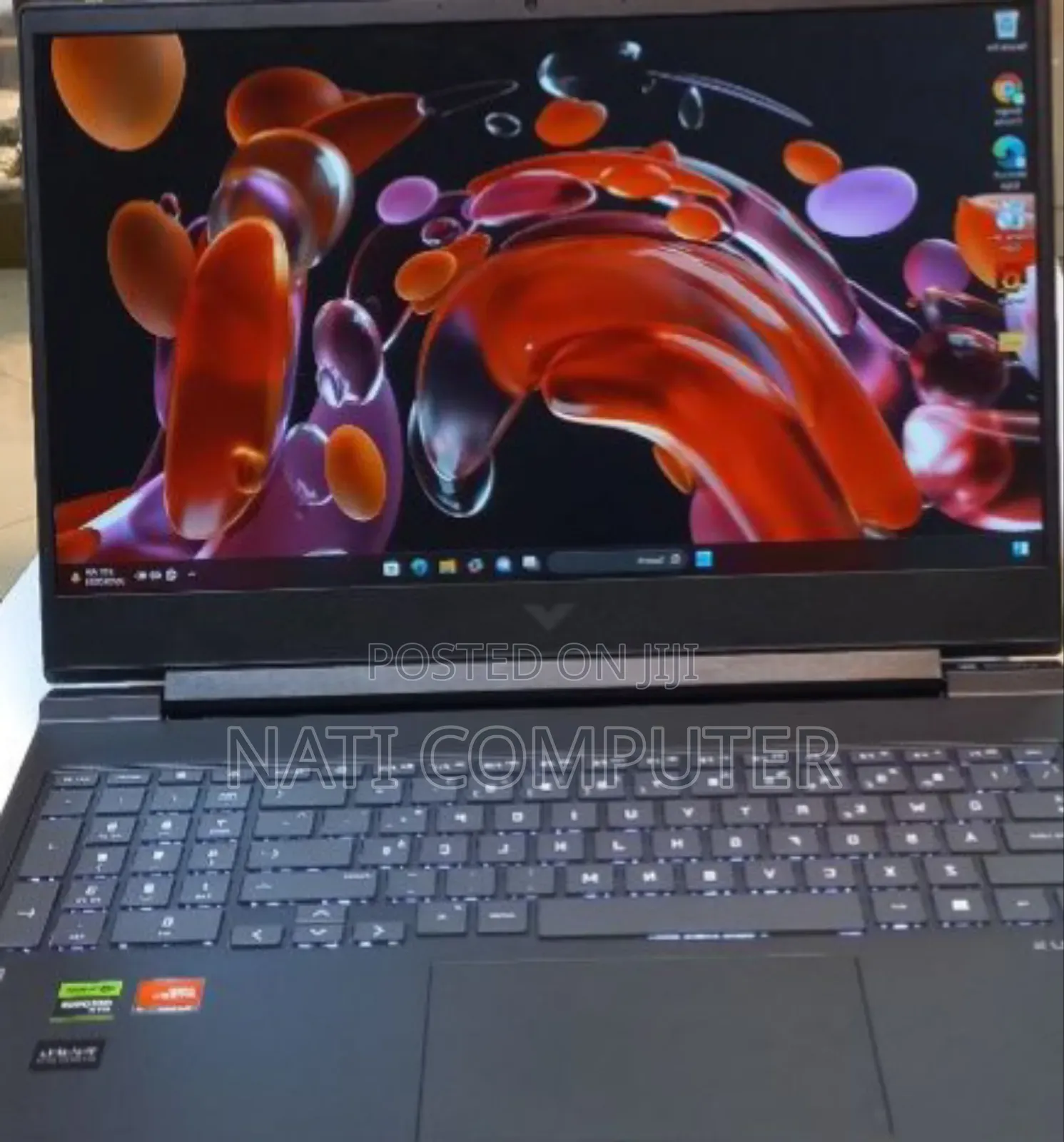 New Laptop HP Victus 15 16GB AMD Ryzen 7 SSD 1T