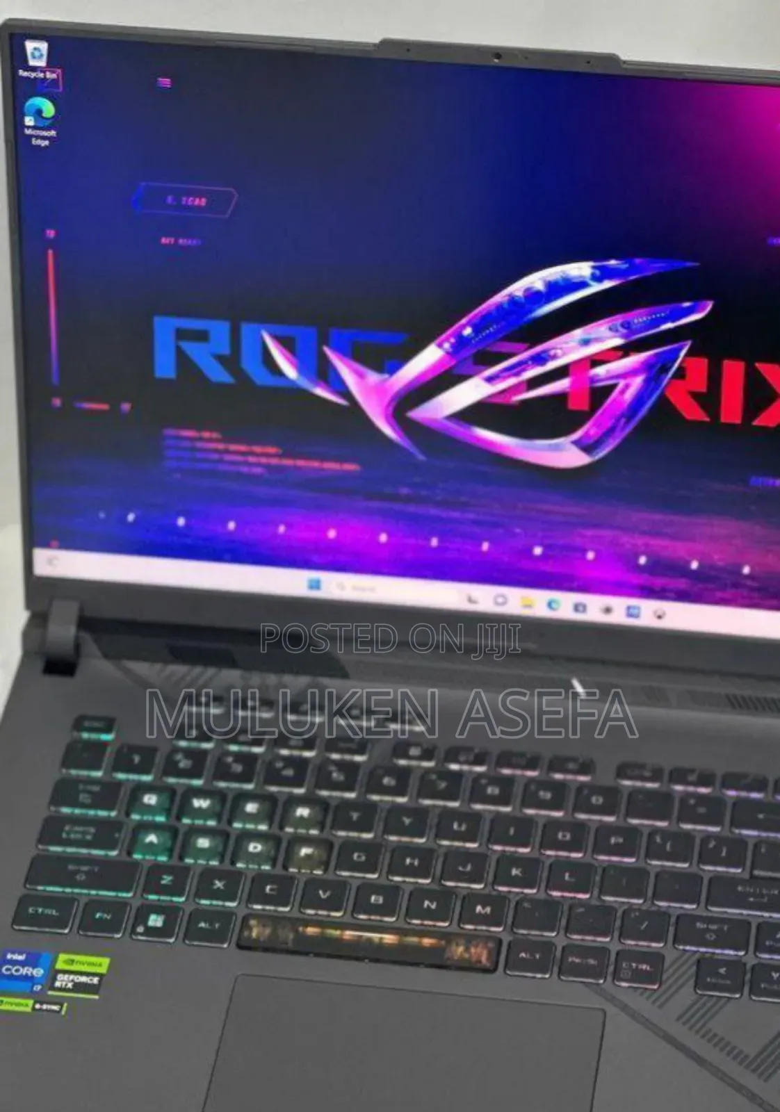 New Laptop Asus ROG Strix G16 G614 16GB Intel Core I9 SSD 1T