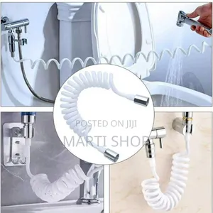 Photo - Flexible Spring Toilet And Shower Spray Gun