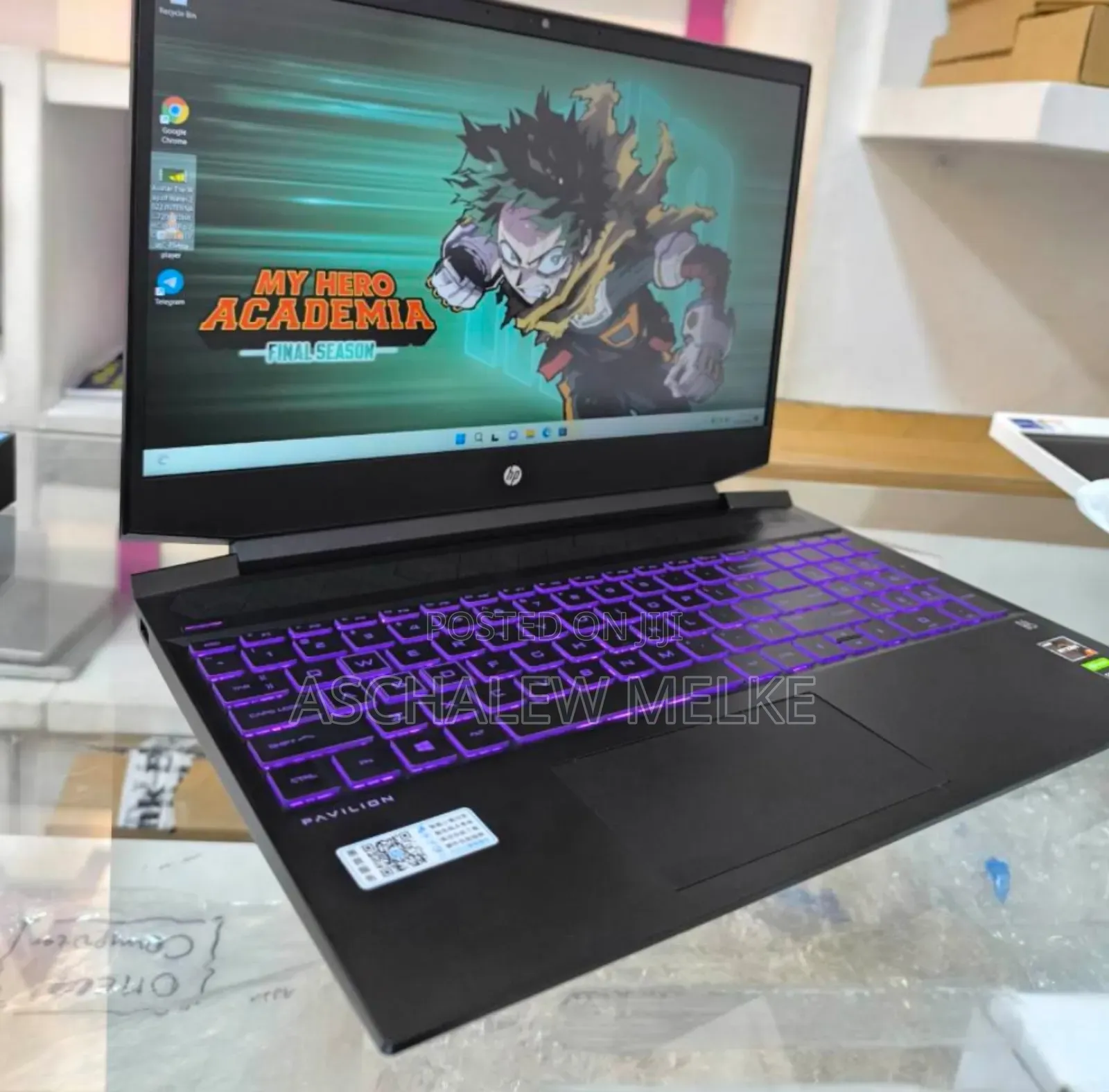 New HP Pavilion Gaming Laptop 15-Dk2xxx 16GB AMD Ryzen 7 SSD 512GB