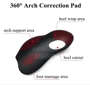 For O Shaped Feet and Flat Feet Heel Pain Arch Support