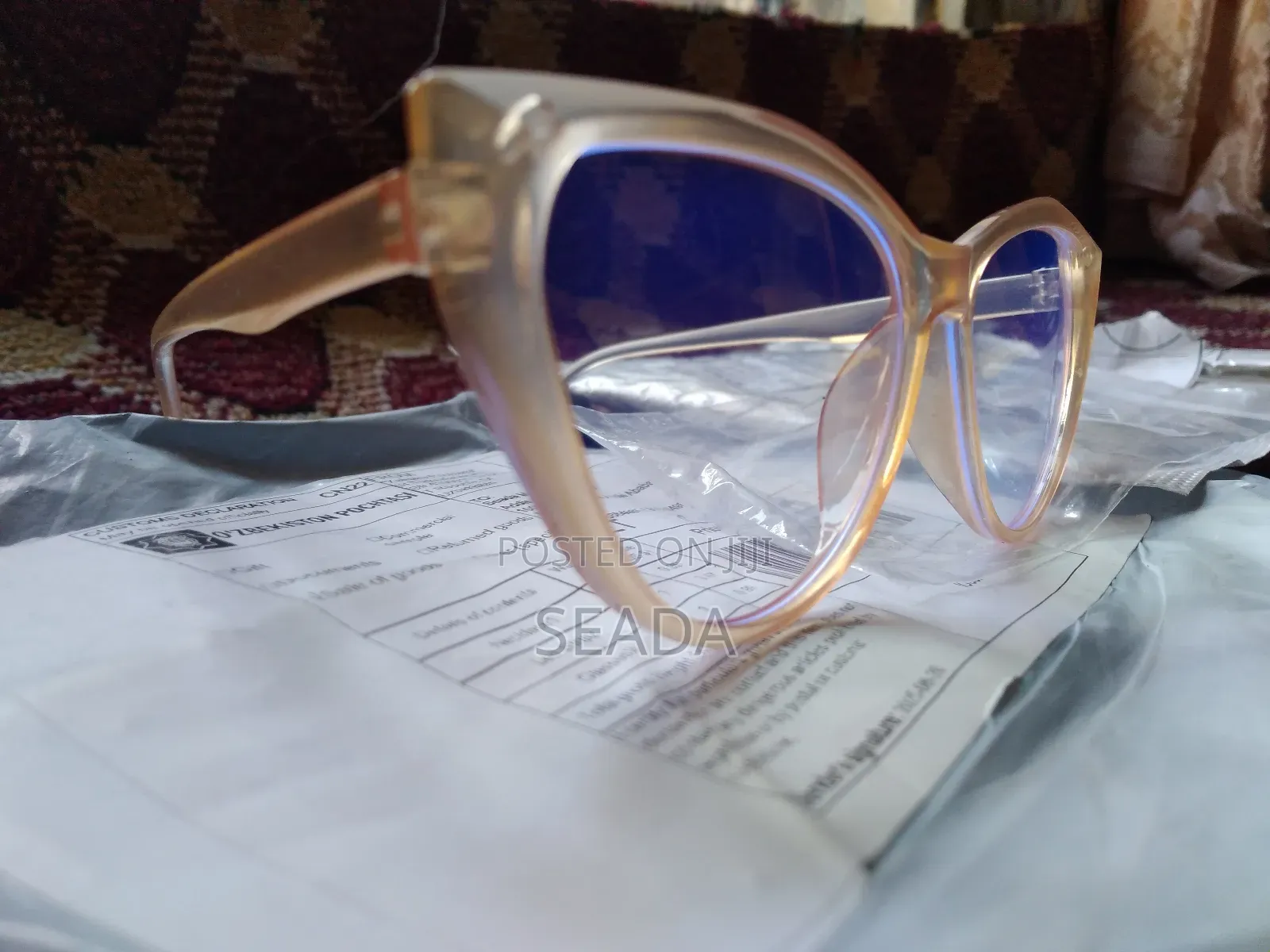 Anti-blue Cat Eye Sunglass