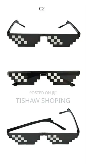 Mosaic Sunglasses Cool Party Vintage Shades Eyewear for Men Women
