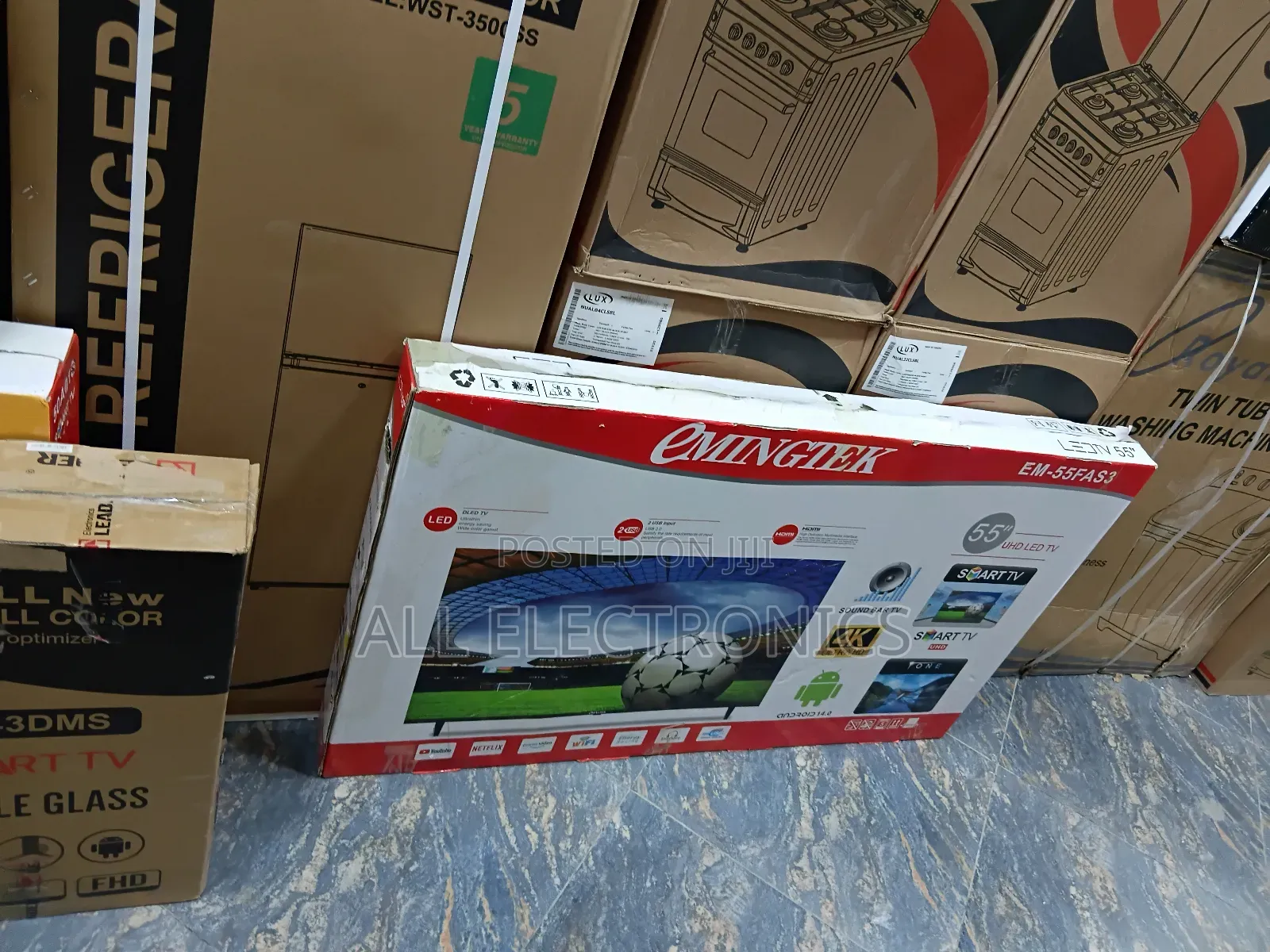 Emingtek 55inch Framelss Tv