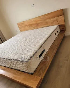 Solid Wood Bed