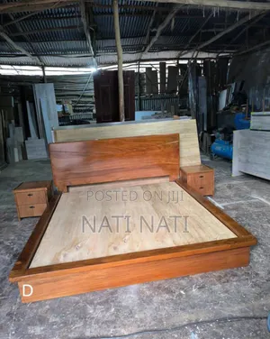 Solid Wood Bed