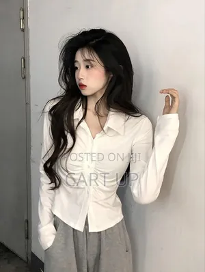 Women's Long Sleeve Thin Blouse Shirt