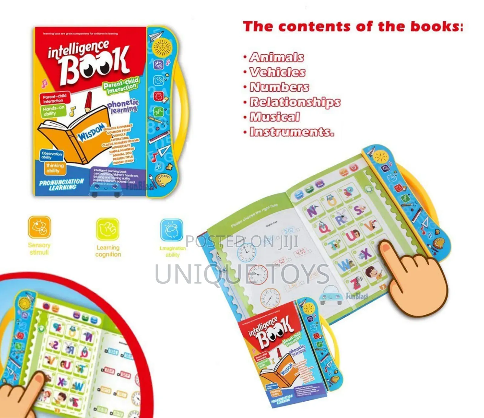 Intelligence Book – Musical Talking Learning Book