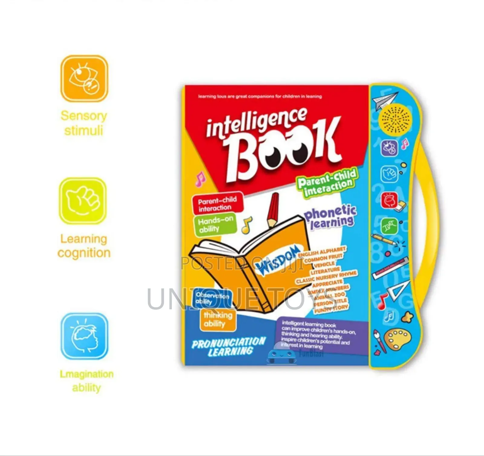 Intelligence Book – Musical Talking Learning Book