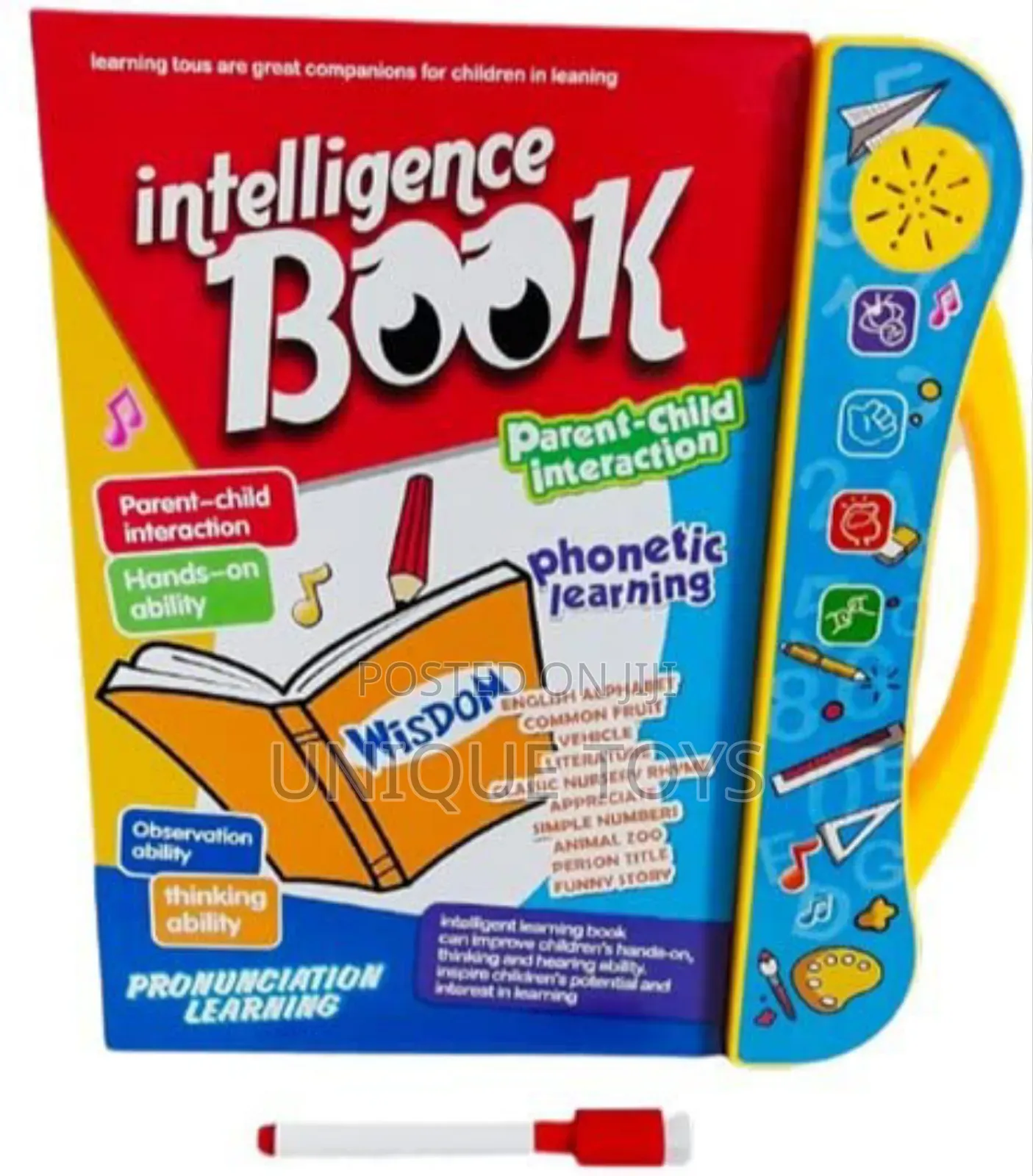 Intelligence Book – Musical Talking Learning Book